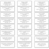 Autocollant en vinyle coupé Étiquette de adresse i (Devant)