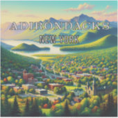 Autocollant en vinyle de 3 pouces New York (Devant)