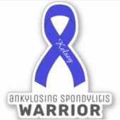 Autocollant en vinyle de Spondylitis Ankyloss (Devant)