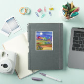 Autocollant en vinyle paysage (Couverture iPad)
