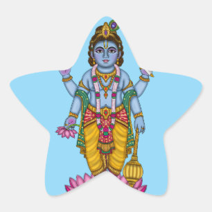 Autocollant Enfant Vishnu