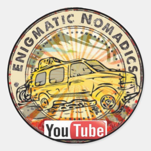 Autocollant Enigmatic Nomadics (Devant)