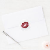 Autocollant esthétique Baddie marque de baiser aux (Enveloppe)
