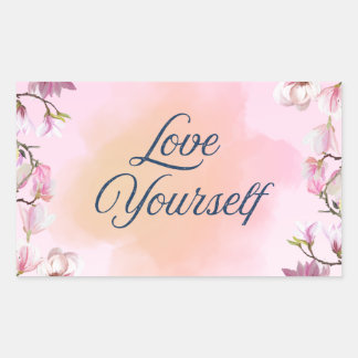 Autocollant esthétique Love Yourself