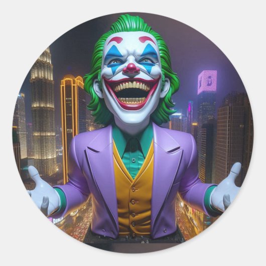 autocollant et étiquettes de joker (Devant)