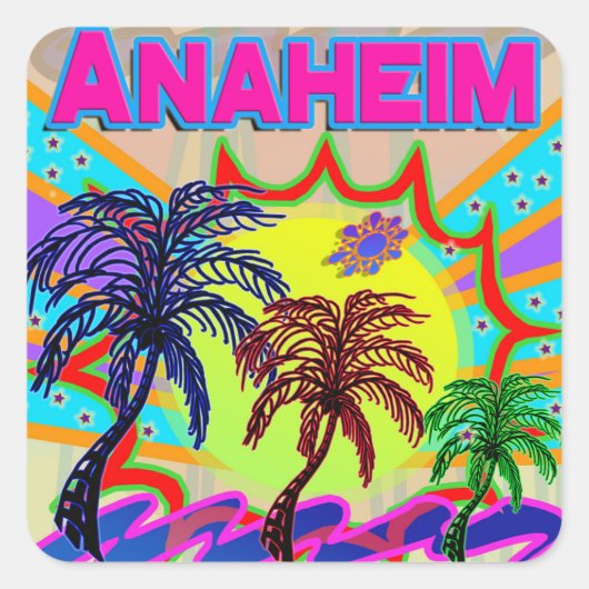 Autocollant éternel d'Anaheim (Devant)