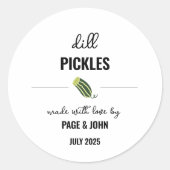 Autocollant Étiquette de sabot à sabot à sabot mai (Devant)