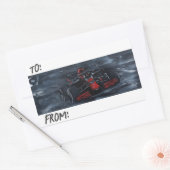 Autocollant étiquette de sports motorisés (Enveloppe)