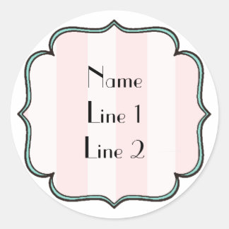 Autocollant Étiquette élégant