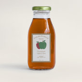 Autocollant Étiquette Rustique à la bouteille de c