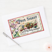 Autocollant Étiquette vintage (Enveloppe)