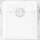 Autocollant étoile Aqeeqah personnalisé – Nom & Da (Sac)