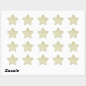 Autocollant Étoile Pailletée Jaune (Feuille)