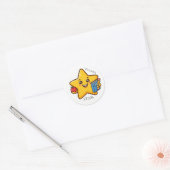 Autocollant étoile pour enseignant (Enveloppe)