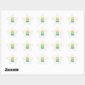 Autocollant étoile Soleil Et Fun (Feuille)