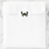 Autocollant Étoiles de l'Espace du Crabe – Animal (Sac)