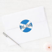 Autocollant Euro Alba Scotland (Enveloppe)