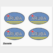 Autocollant Euro Aruba (Feuille)