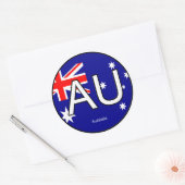 Autocollant Euro Australie (Enveloppe)
