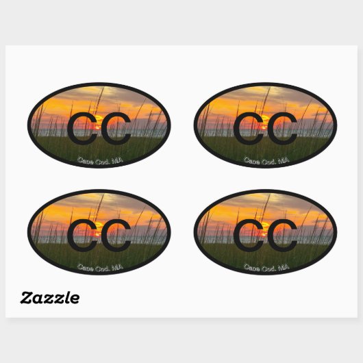 Autocollant Euro Cape Cod (Feuille)