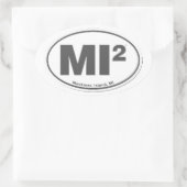 Autocollant Euro de Mackinac Island (Sac)