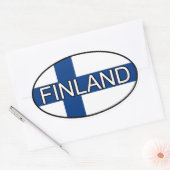Autocollant Euro Finlande (Enveloppe)