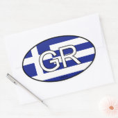 Autocollant Euro Grèce (Enveloppe)