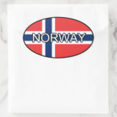 Autocollant Euro Norvège (Sac)