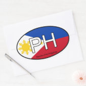 Autocollant Euro Philippines (Enveloppe)