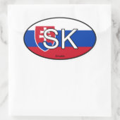 Autocollant Euro Slovaquie (Sac)