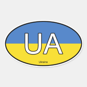 Autocollant Euro Ukraine