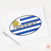 Autocollant Euro Uruguay (Enveloppe)