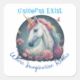 Autocollant Existant Unicorns