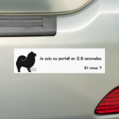 Autocollant extérieur pour la boite aux lettres (En voiture)