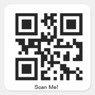 Autocollant fait sur commande de code de QR