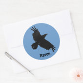 Autocollant faune de Black Raven Birdlover (Enveloppe)