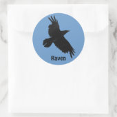Autocollant faune de Black Raven Birdlover (Sac)