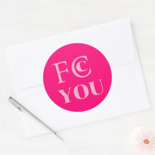 Autocollant FCC YOU