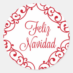 Autocollant Feliz Navidad
