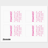 Autocollant féministe (Feuille)