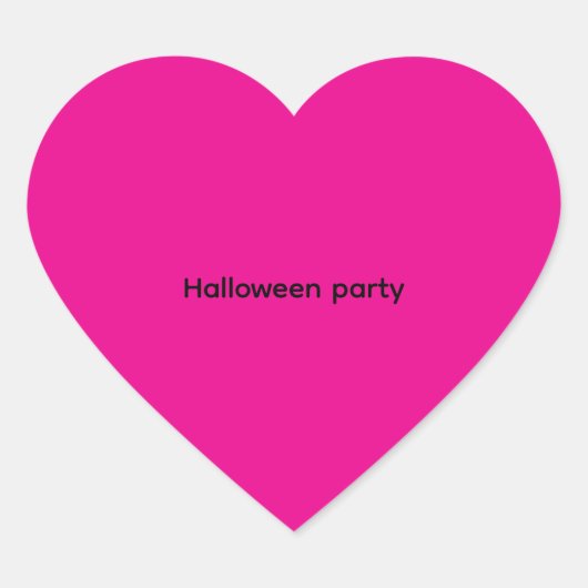 Autocollant fête Halloween (Devant)