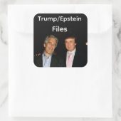 Autocollant Fichiers Trump/Epstein (Sac)
