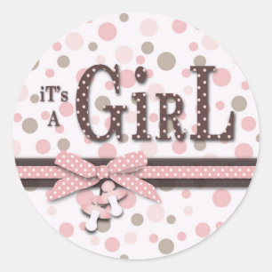 Autocollant fille