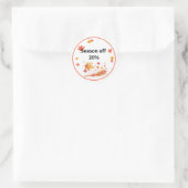 Autocollant Fin de Saison – Promotion de la vente (Sac)