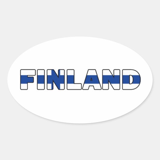 Autocollant Finlande (Devant)