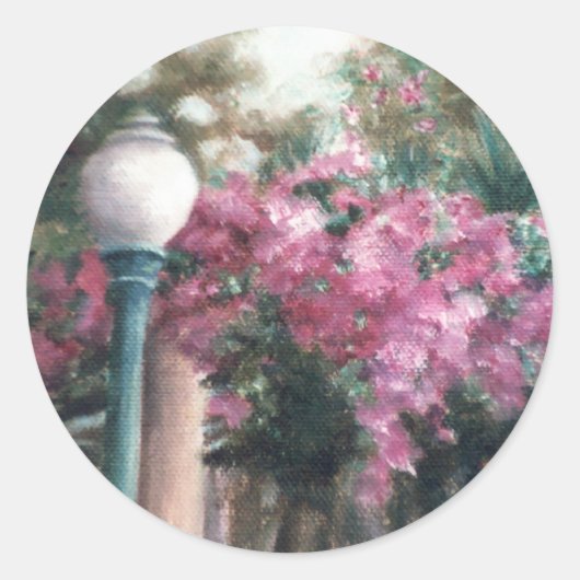Autocollant Fleurs en cascade (Devant)