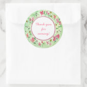 Autocollant floral amusant (Sac)