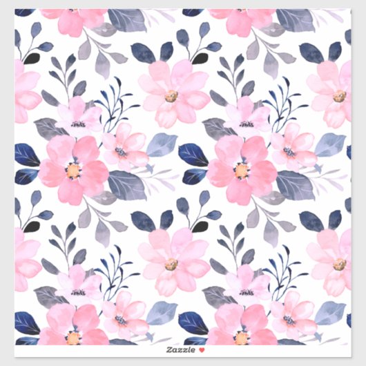 Autocollant floral esthétique | Design minimaliste (Feuille)