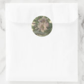 Autocollant floral vintage (Sac)