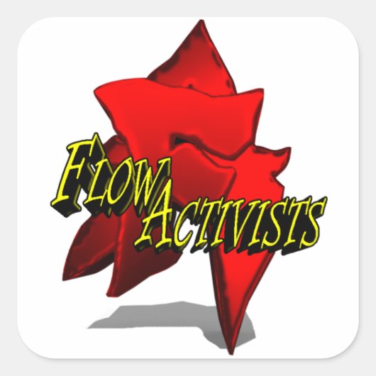 Autocollant FlowActivistes 2 (Devant)